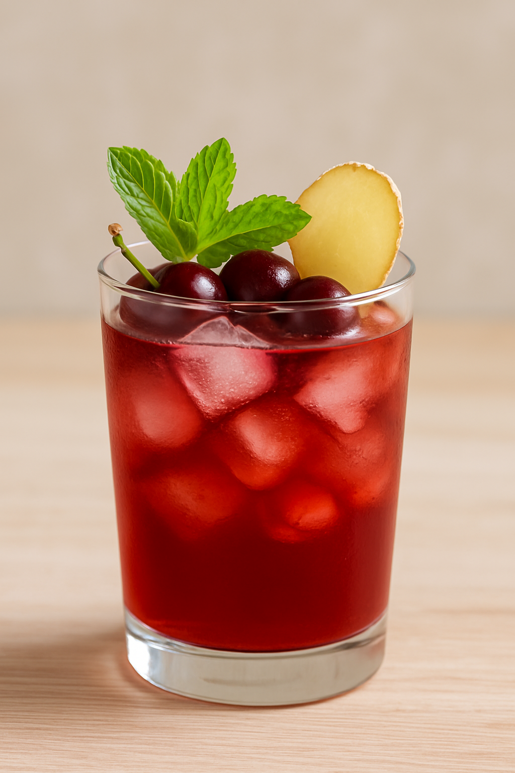 Cherries and Ginger Fresh